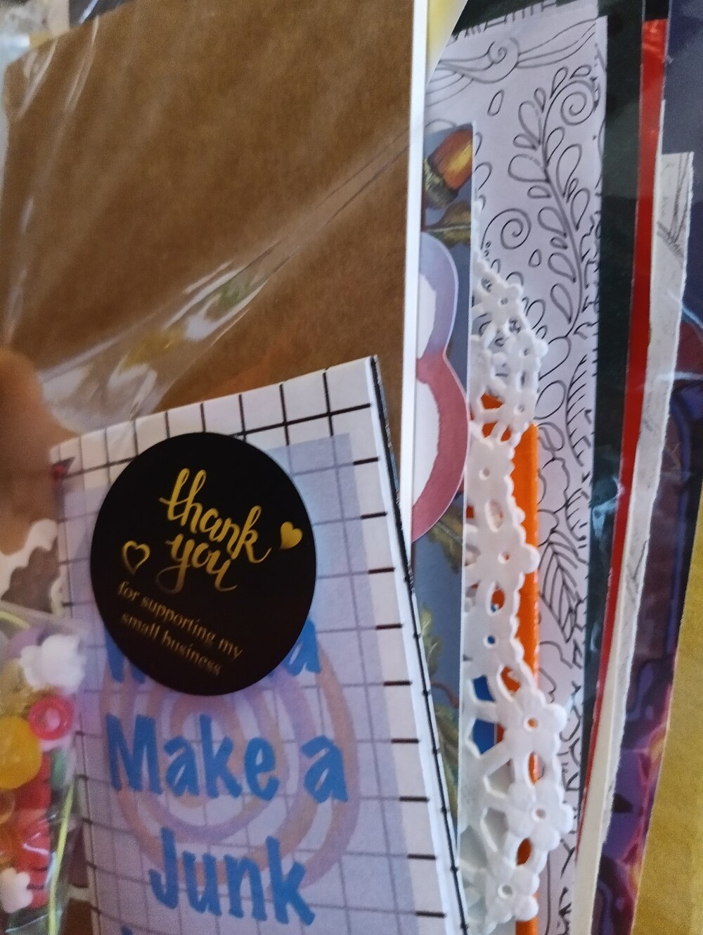 Random Junk Journal Kit - Picture 3 of 5